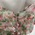 Thumbnail for Crop top fleuri