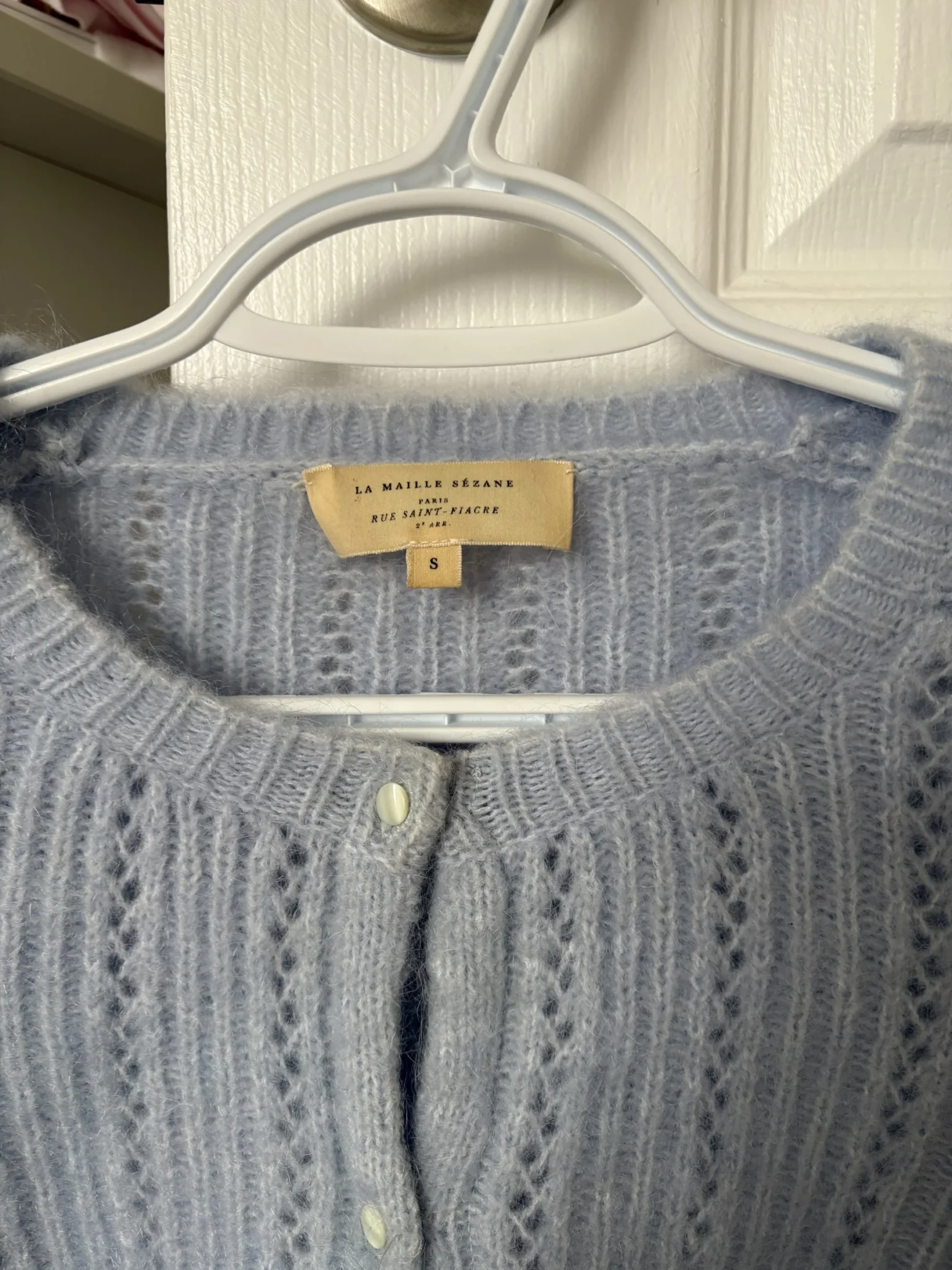 Image for Sézane blue cardigan