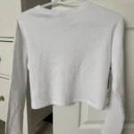 Thumbnail for Chandail gaufré court du Aritzia