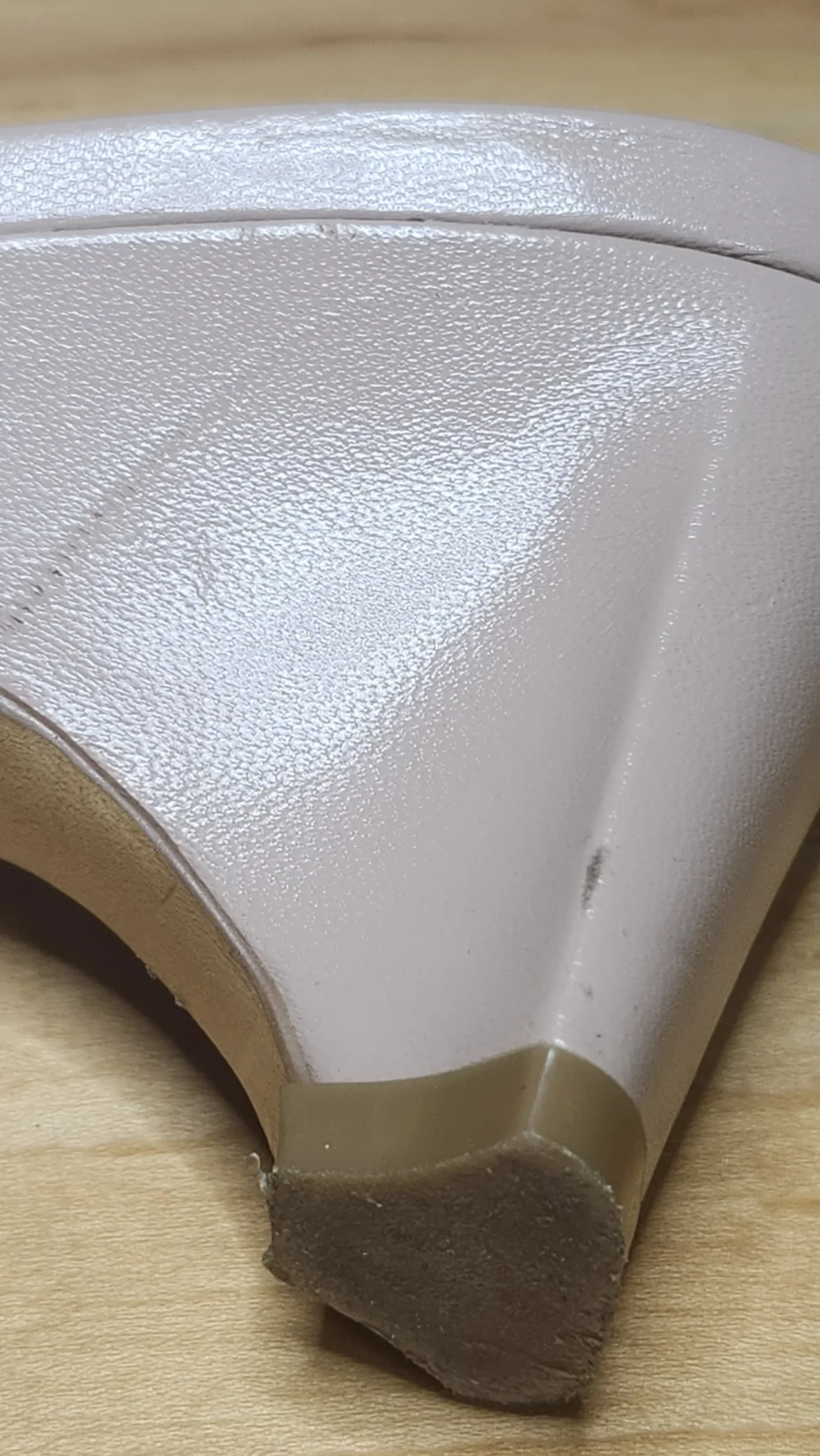 Image for Mule, tout cuir, couleur blush, très confortable
