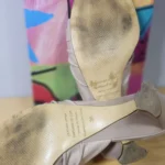 Thumbnail for Mule, tout cuir, couleur blush, très confortable