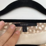 Thumbnail for Women's Gucci leopard top size L beige and white