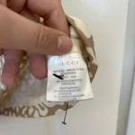 Thumbnail for Women's Gucci leopard top size L beige and white