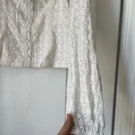 Thumbnail for Joie blouse with white embroidery size S