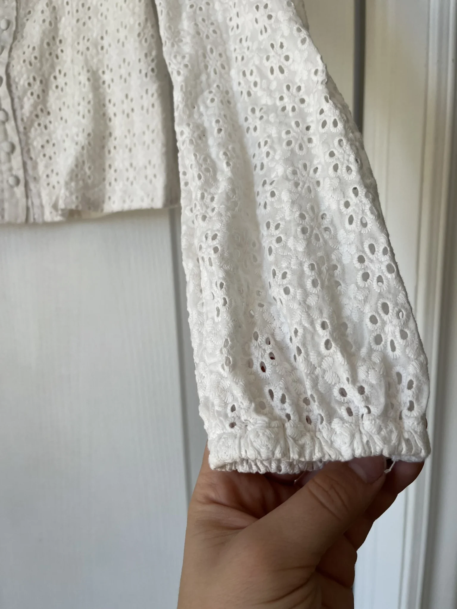 Image for Joie blouse with white embroidery size S
