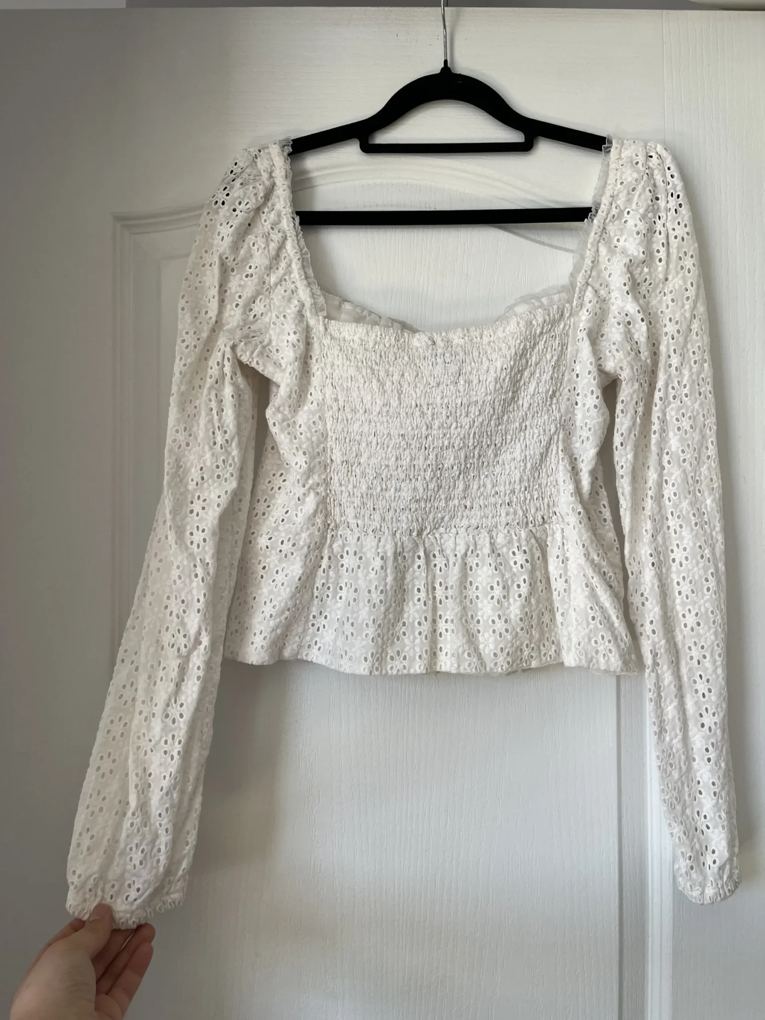 Image for Joie blouse with white embroidery size S
