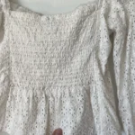 Thumbnail for Joie blouse with white embroidery size S