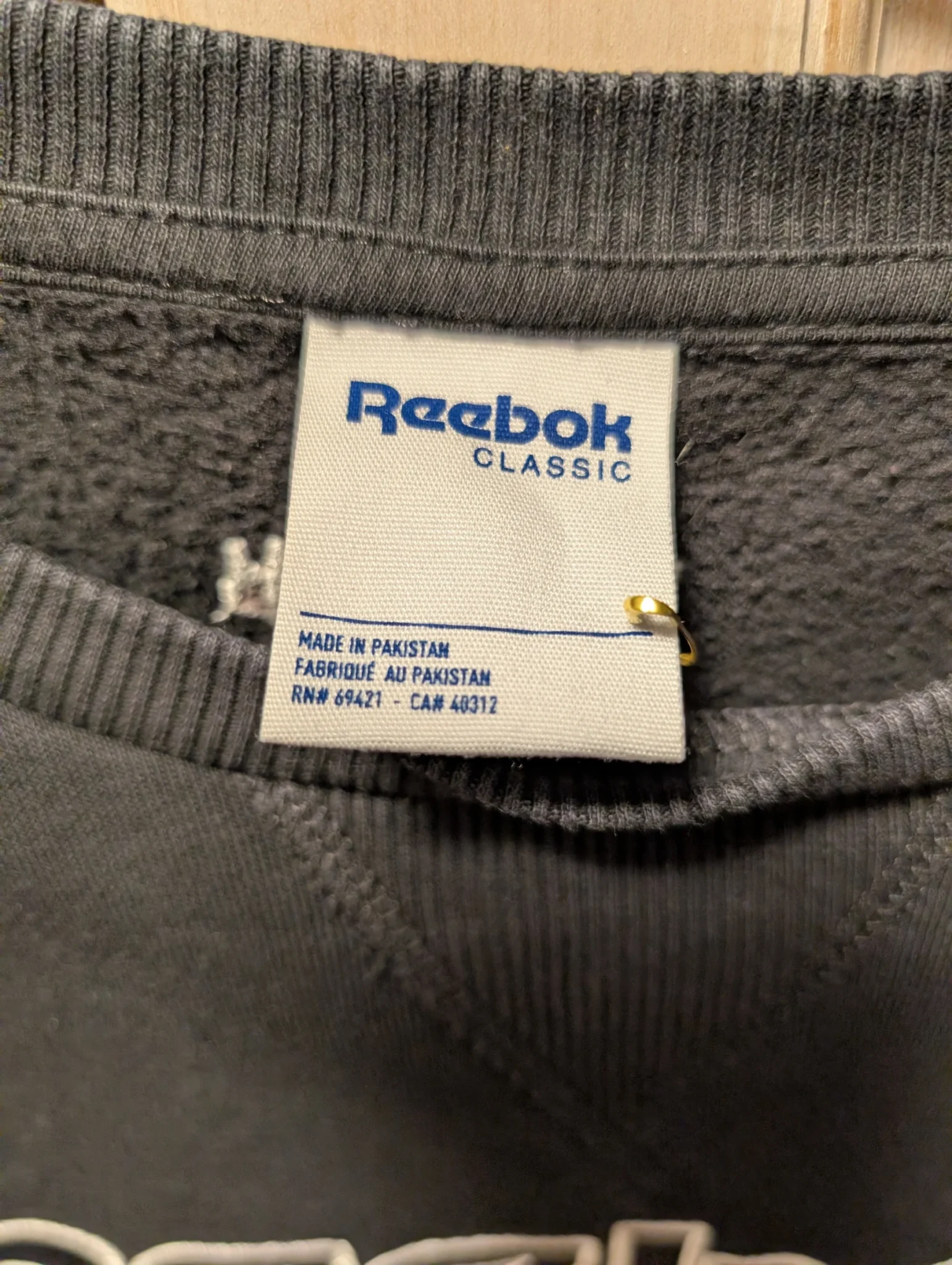 Image for Crewneck court Reebok classic