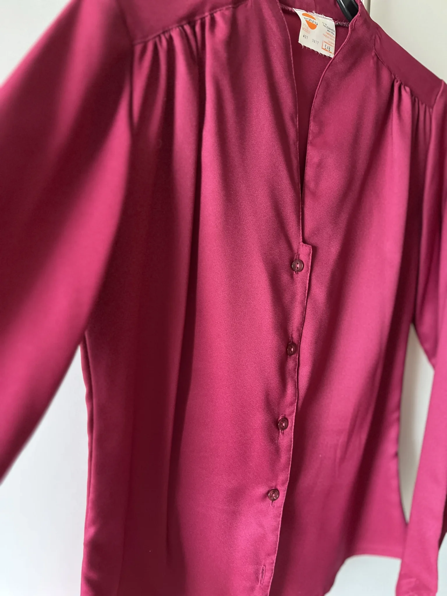 Image for Wine red blouse - Watsnu - Canada gr: 5/6