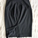 Thumbnail for Tailored skirt with stretch lining