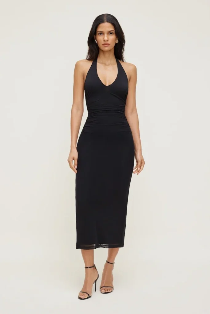 Featured image for Dynamite black halter dress size M