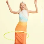 Thumbnail for Robe longue Desigual dégradé taille L