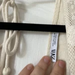 Thumbnail for Zara beige short jumpsuit with embroidery size L