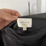 Thumbnail for Skirt Sézane model Sandy black satin size 38