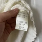 Thumbnail for Top maille Sézane modèle Chloé couleur écru en taille S