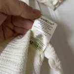 Thumbnail for Top maille Sézane modèle Chloé couleur écru en taille S