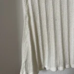 Thumbnail for Top maille Sézane modèle Chloé couleur écru en taille S