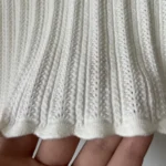 Thumbnail for Top maille Sézane modèle Chloé couleur écru en taille S