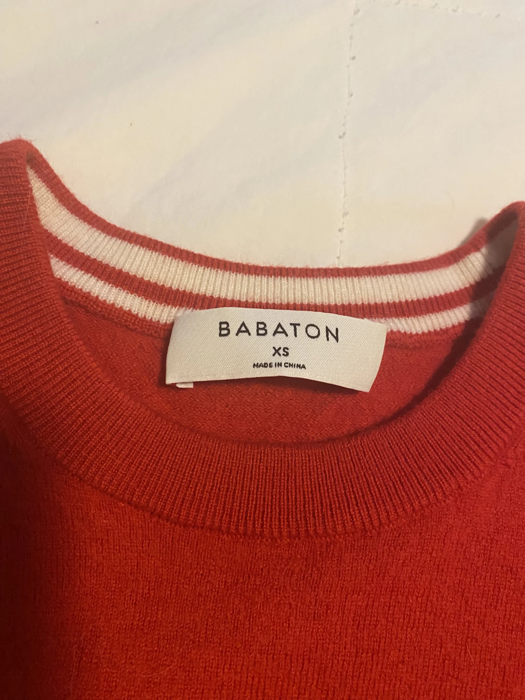 Pull manche courte Barbaton Aritzia seconde main