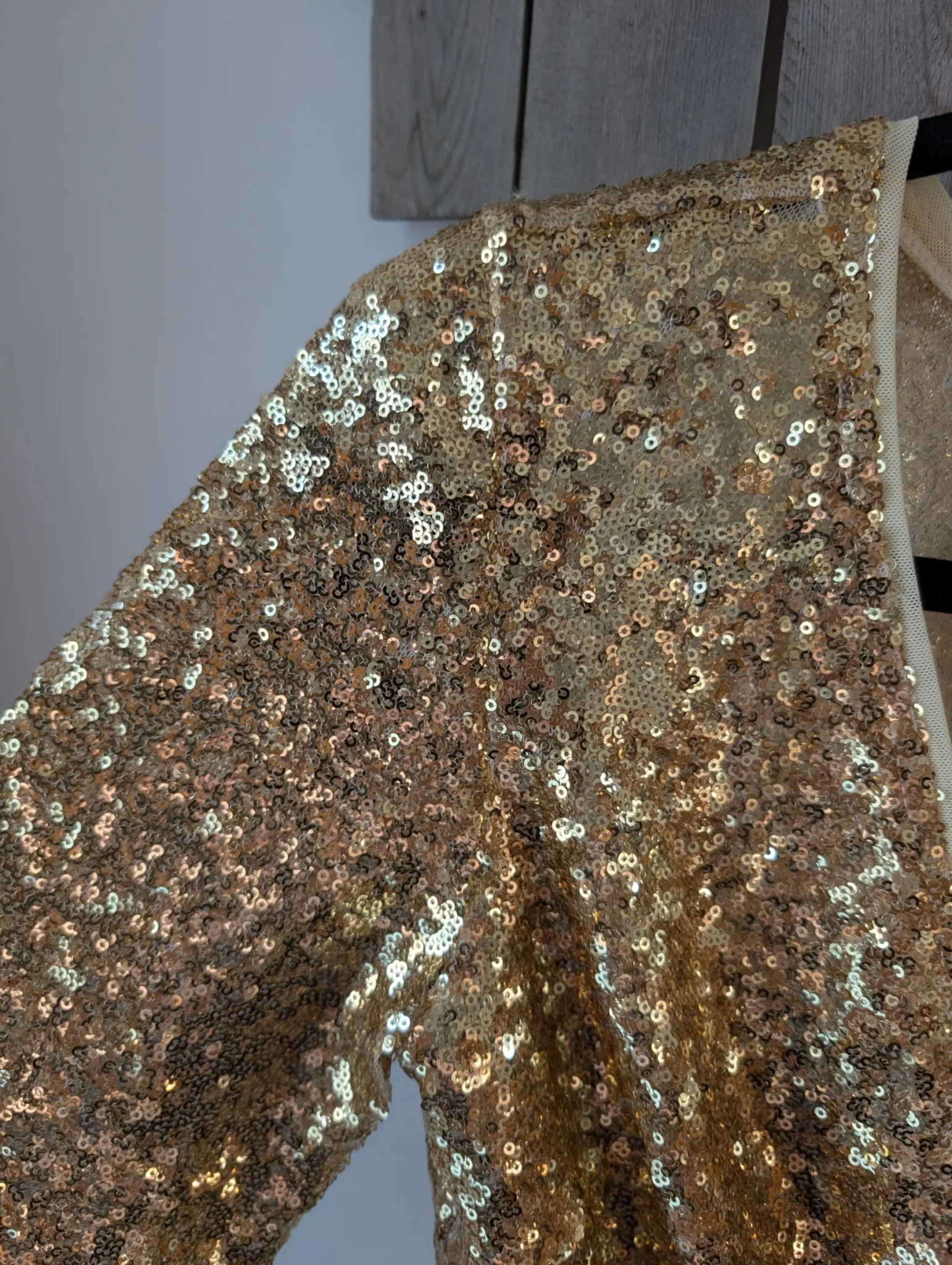 Image for Robe en sequin Gold TFNC