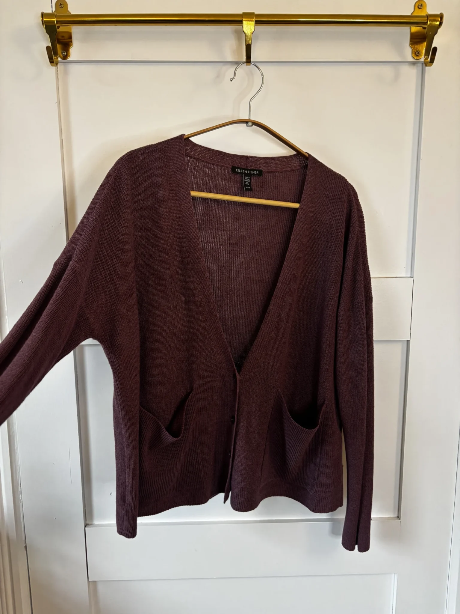 Image for ♥️Cardigan EILEEN FISHER ( Linen/Cotton)