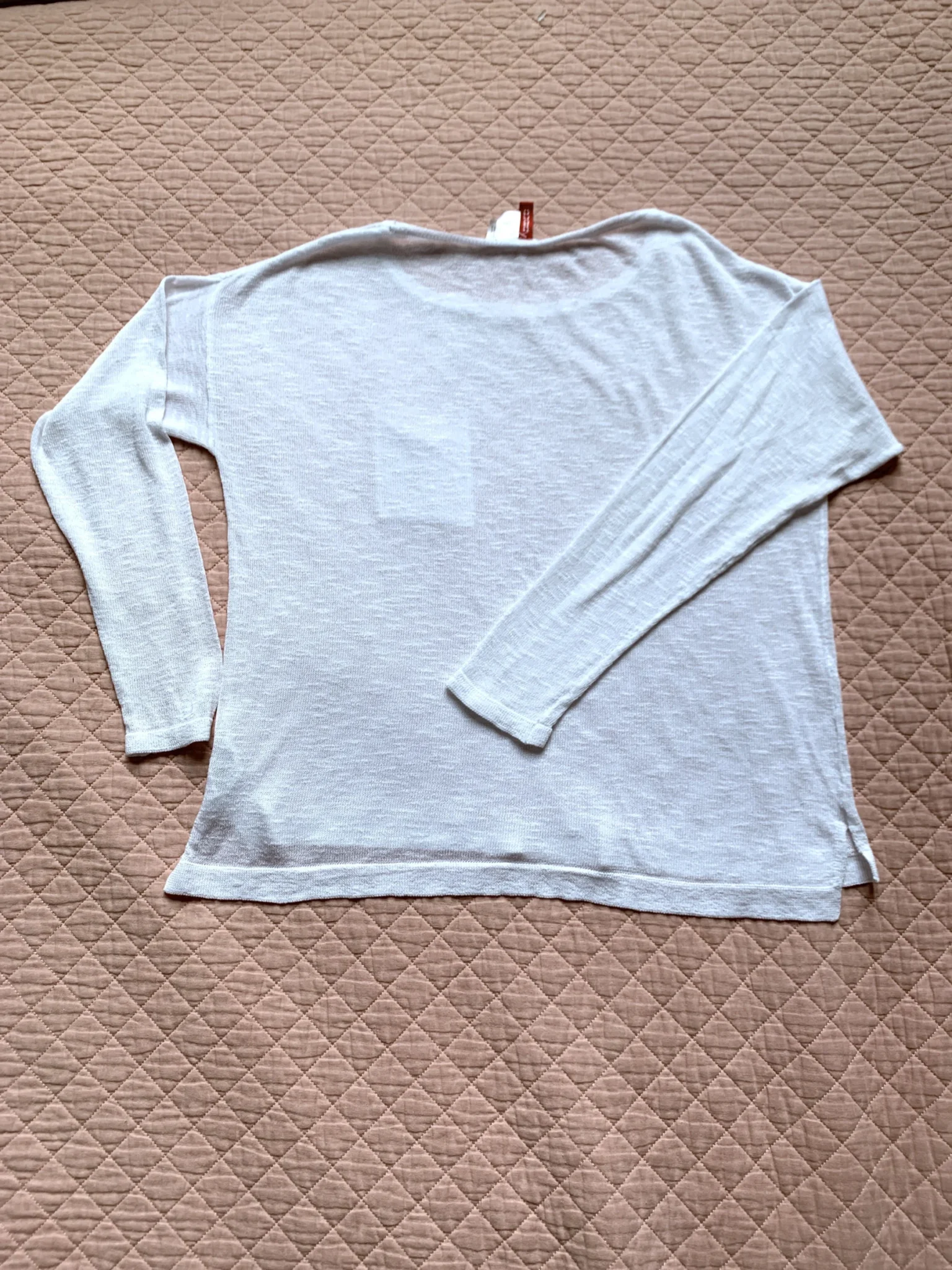 Image for Divided par H&M - Haut en maille légère avec poche Blanc - Taille Large