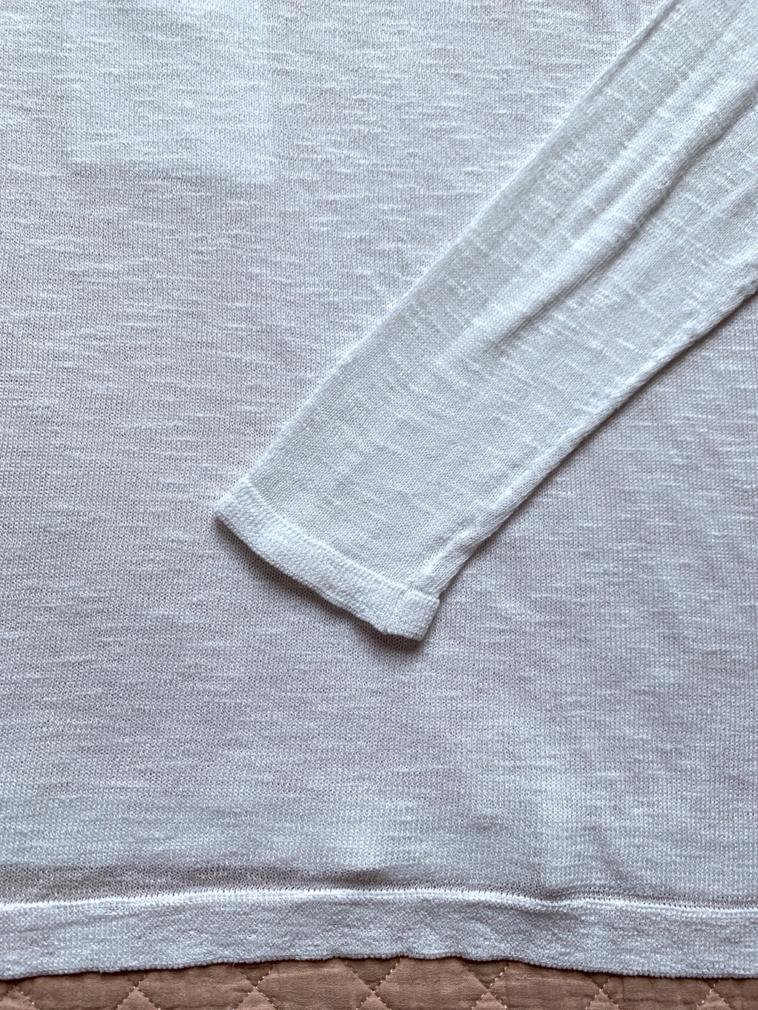 Image for Divided par H&M - Haut en maille légère avec poche Blanc - Taille Large