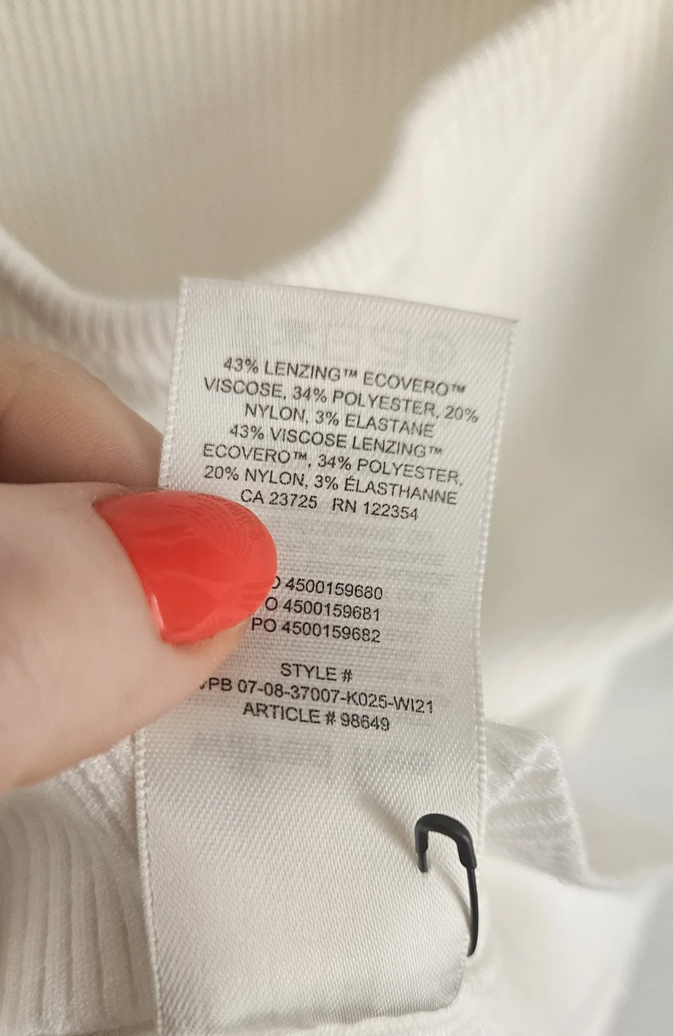 Image for 🌷Short openwork dress - Aritzia