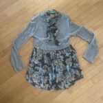 Featured thumbnail for Blouse/tunique laine et soie