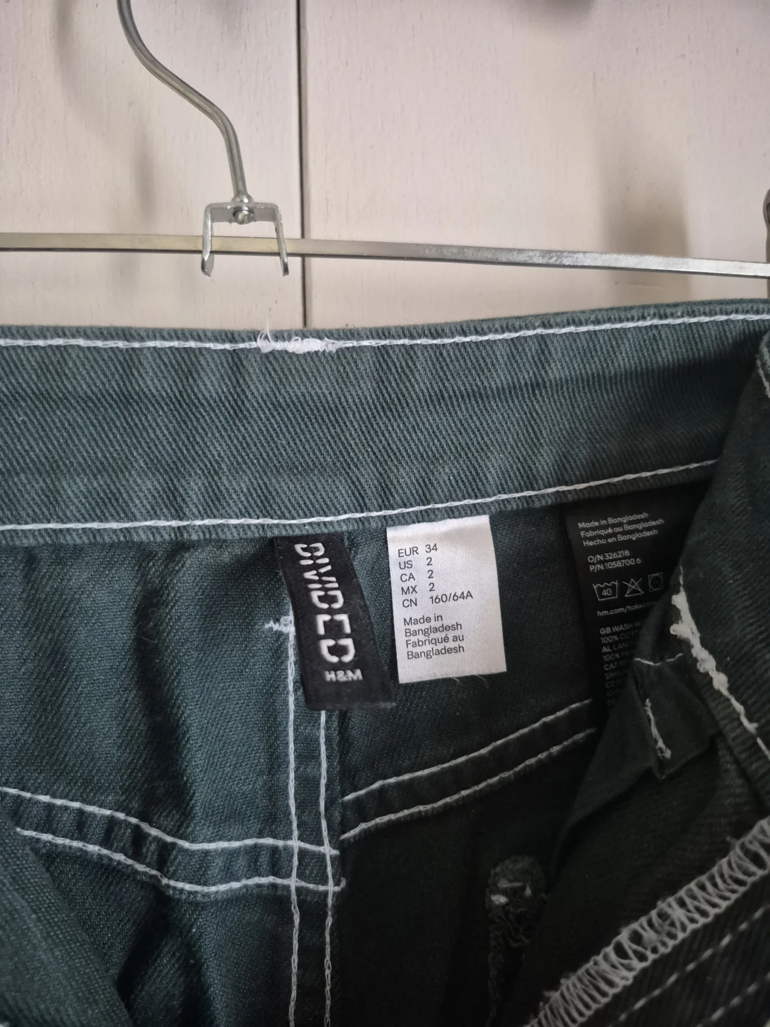 Image for Pantalon HM taille haute grandeur 2 / 34