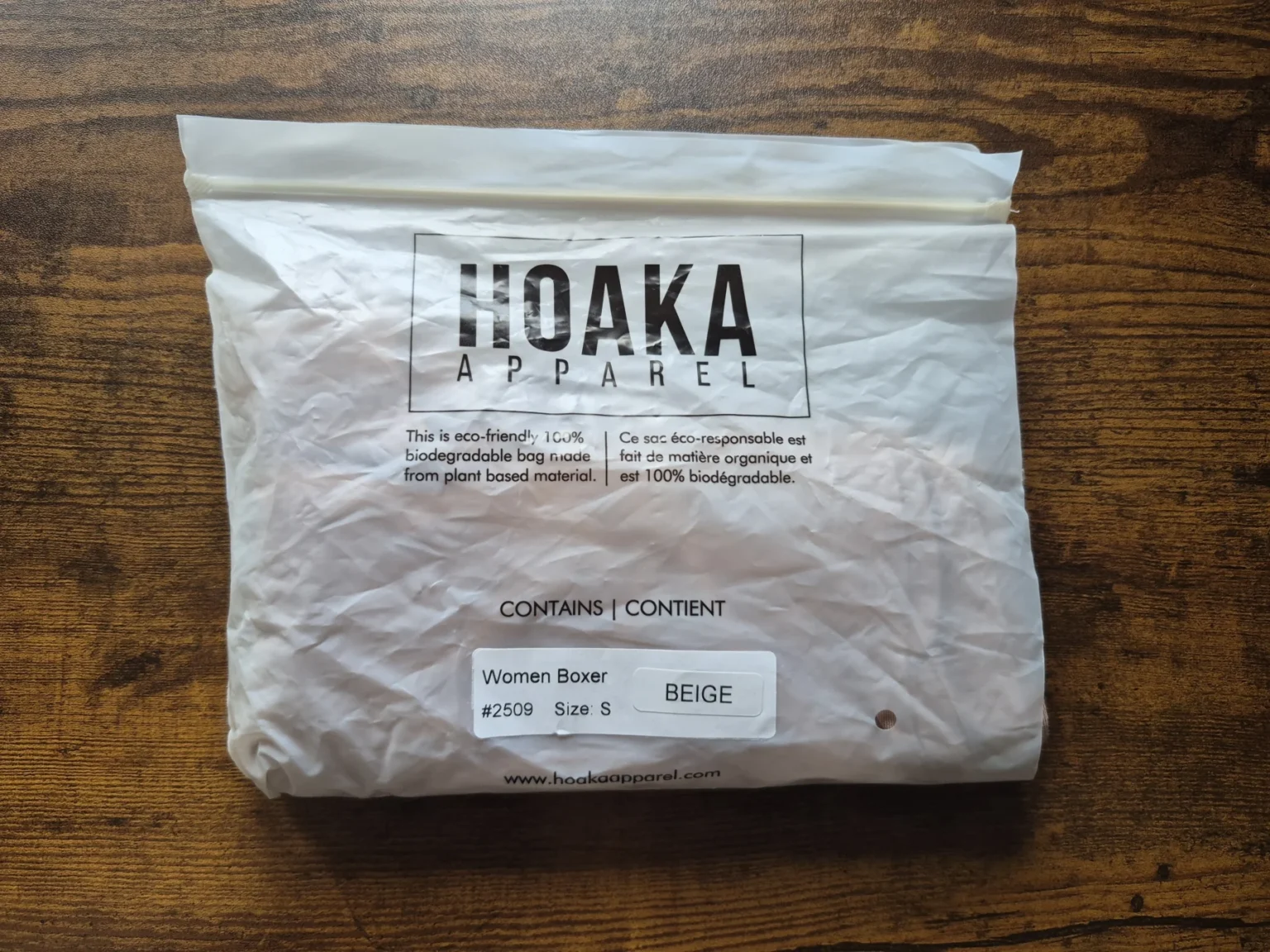Image for Hoaka boxer beige neuf