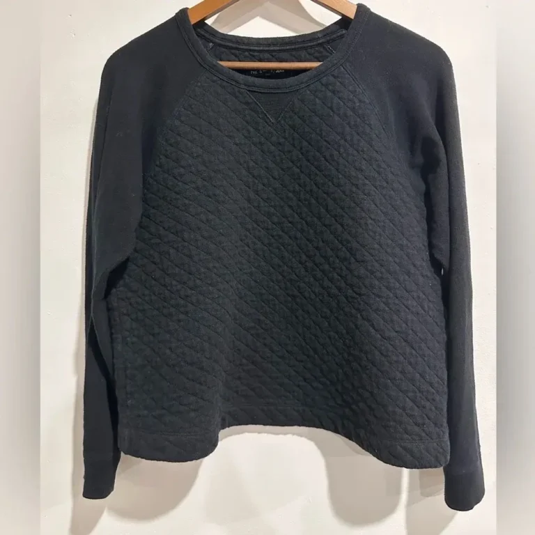 Image for Pull matelassé noir RAG & BONE JEANS, taille L
