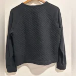 Thumbnail for Pull matelassé noir RAG & BONE JEANS, taille L