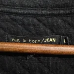 Thumbnail for Pull matelassé noir RAG & BONE JEANS, taille L