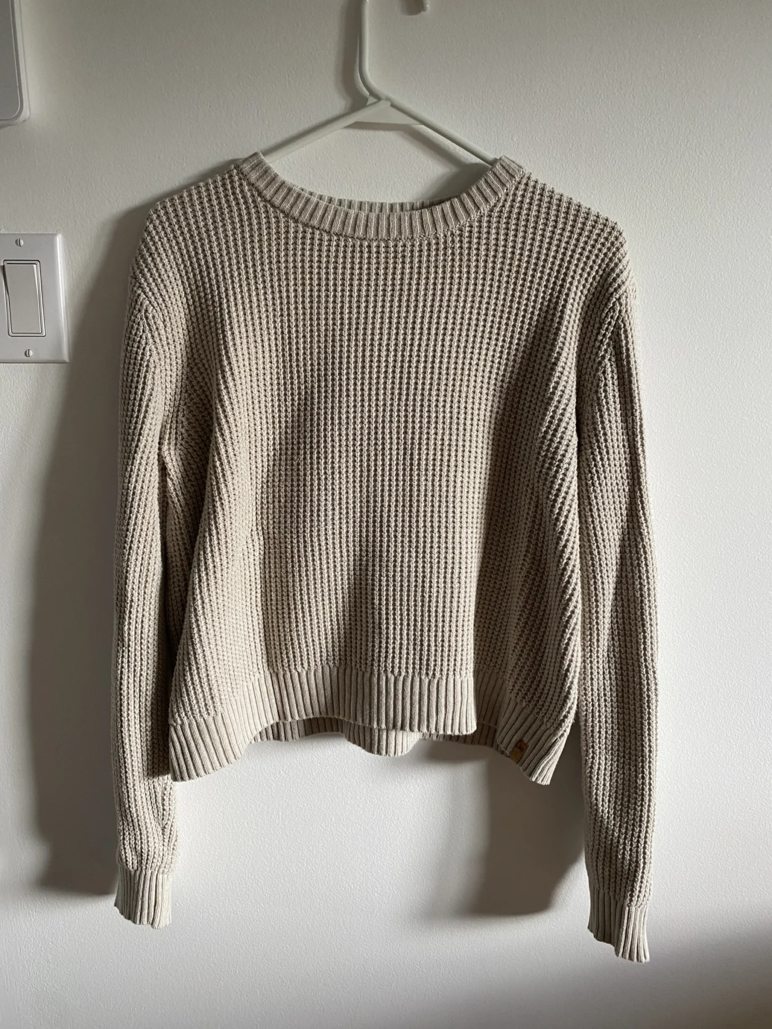 Image for Chandail beige coton biologique Tentree