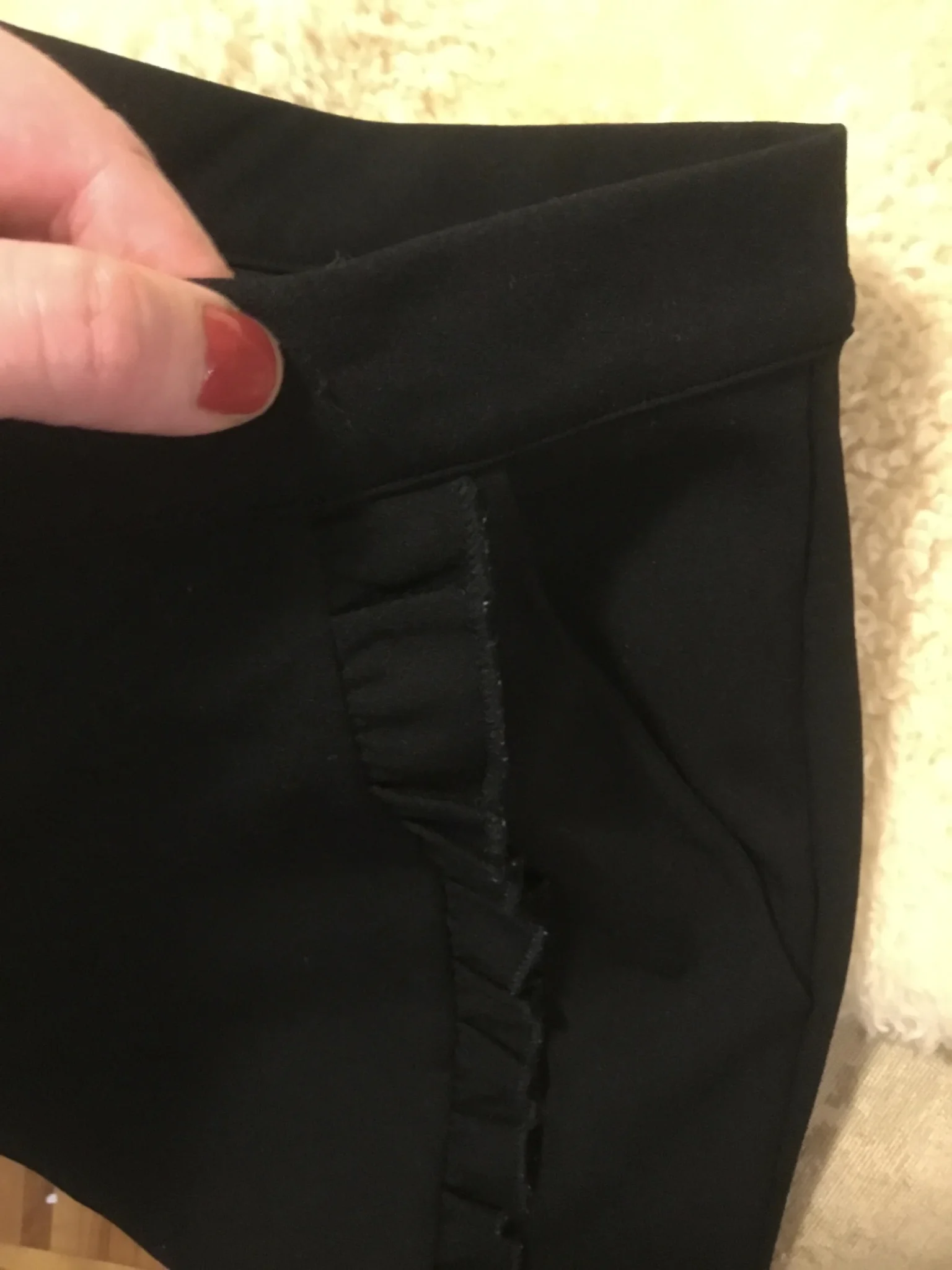 Image for Beau pantalon noir grandeur Large