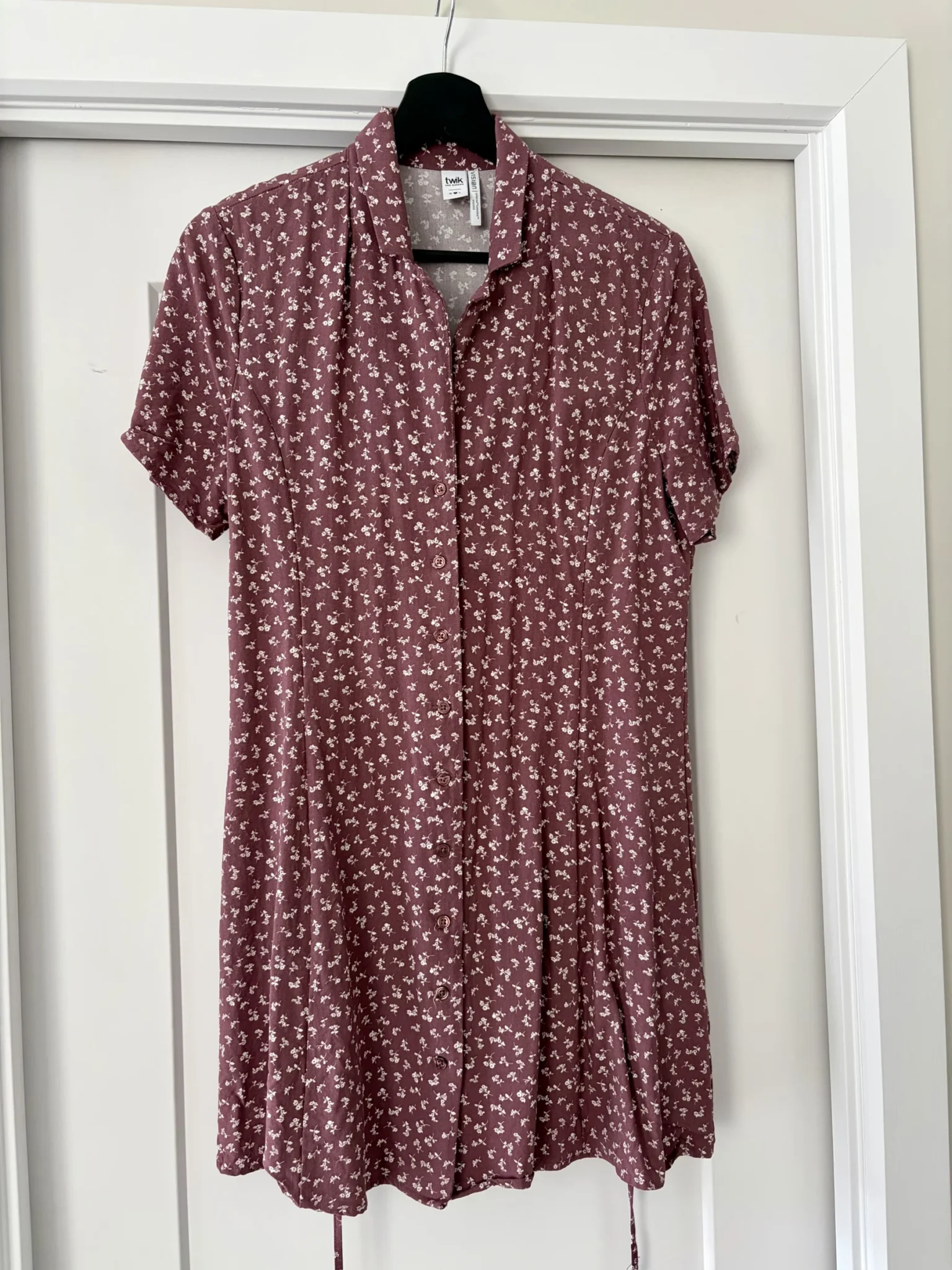 Image for TWIK lightweight floral short dress