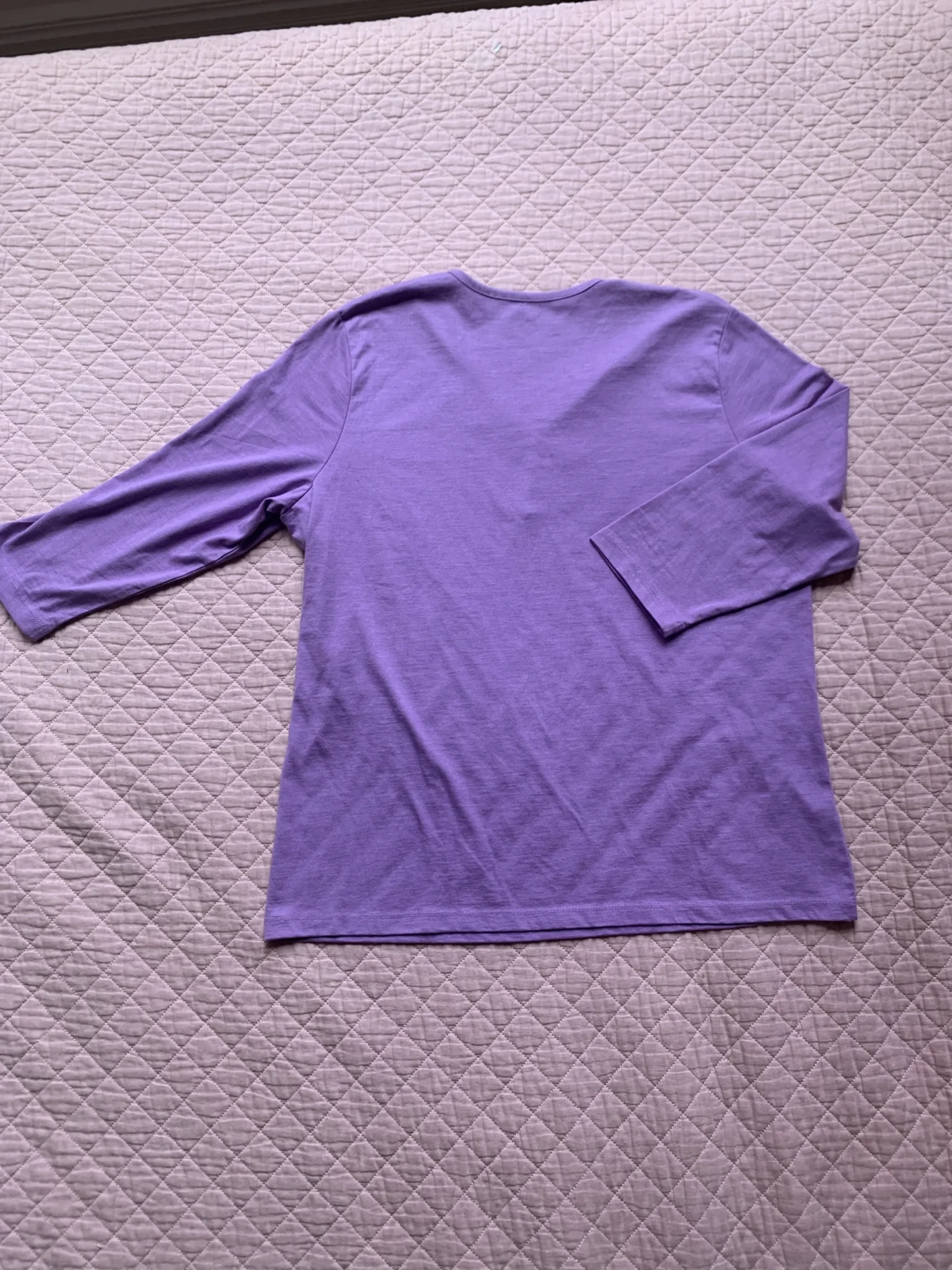 Image for Allison Daley | Haut Henley brodé pour femme - Taille Médium