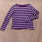 Thumbnail for F&F Blue - Haut à Rayures Violet et Blanc | F7F Blue - Taille 44