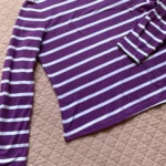 Thumbnail for F&F Blue - Haut à Rayures Violet et Blanc | F7F Blue - Taille 44