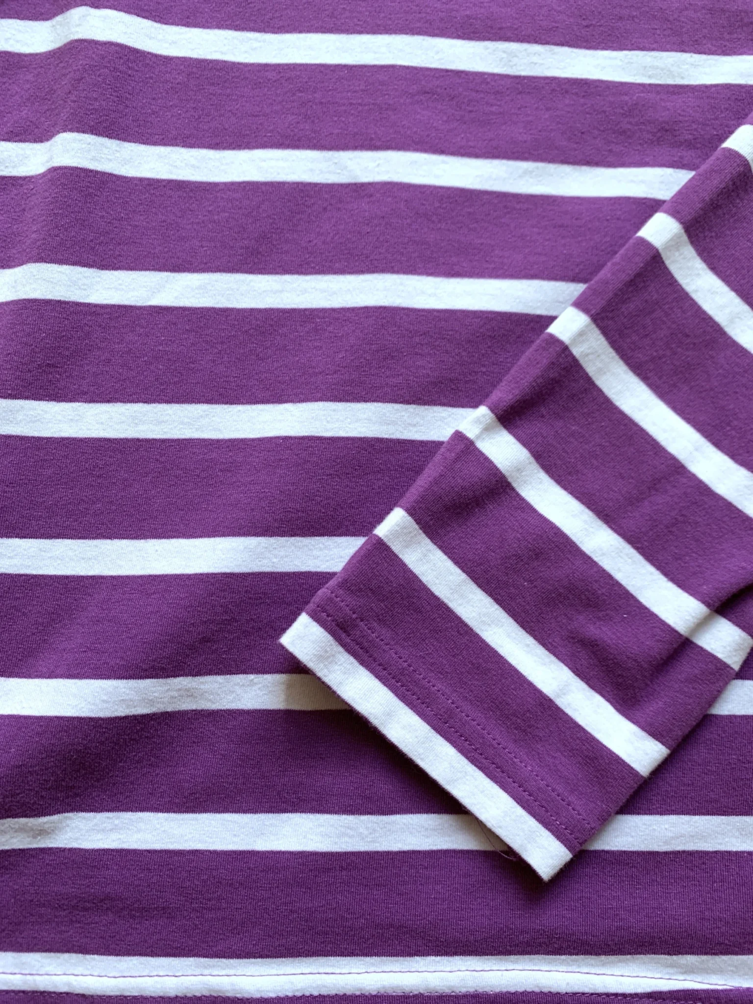 Image for F&F Blue - Haut à Rayures Violet et Blanc | F7F Blue - Taille 44