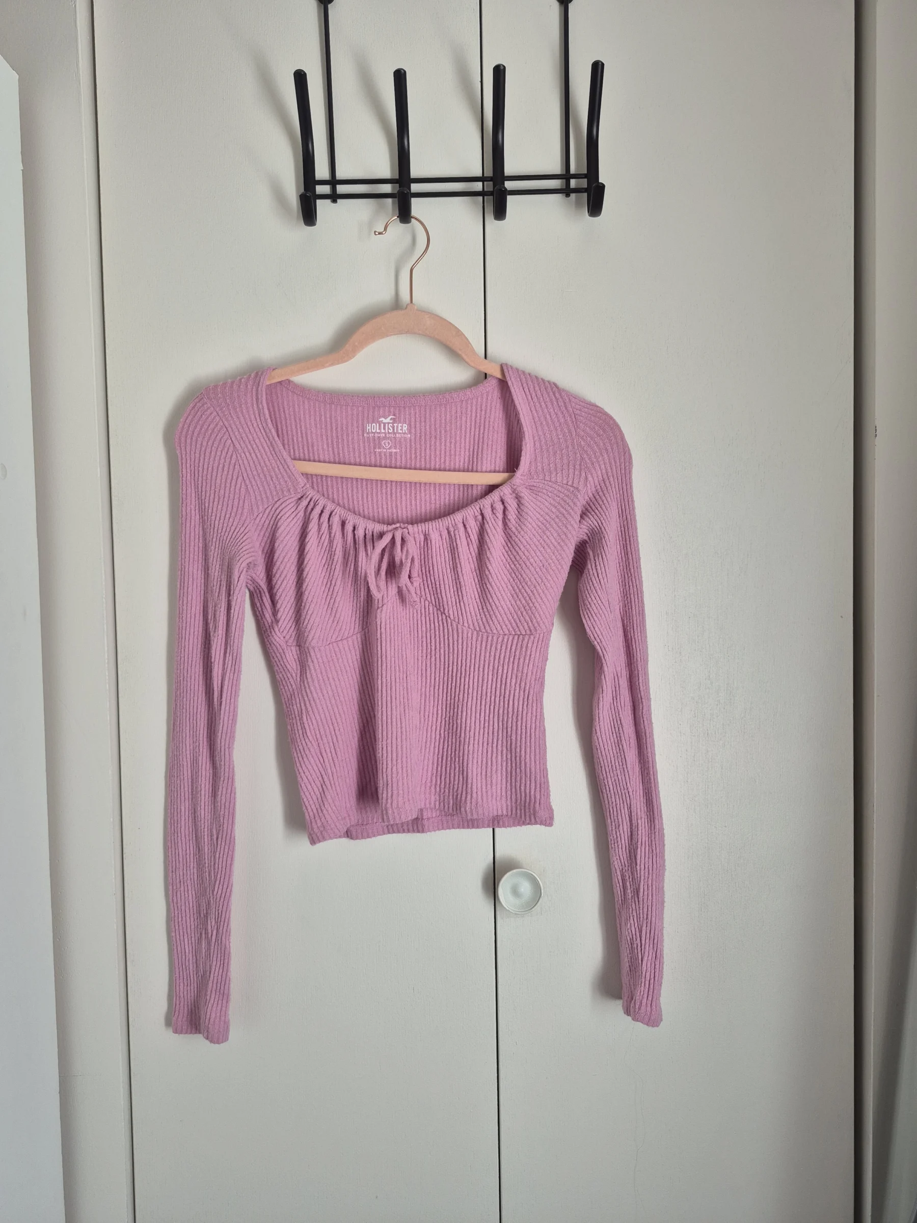 Chandail rose Hollister Small Hollister seconde main