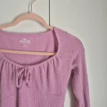 Thumbnail for Chandail rose Hollister Small