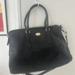 Featured thumbnail for Sac à main en cuir noir Coach