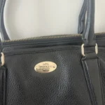 Thumbnail for Coach black leather handbag