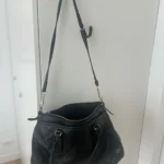 Thumbnail for Coach black leather handbag