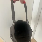 Thumbnail for Sac à main brun en cuir Rudsak
