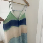 Featured thumbnail for Steamy dress in the colours of the sea