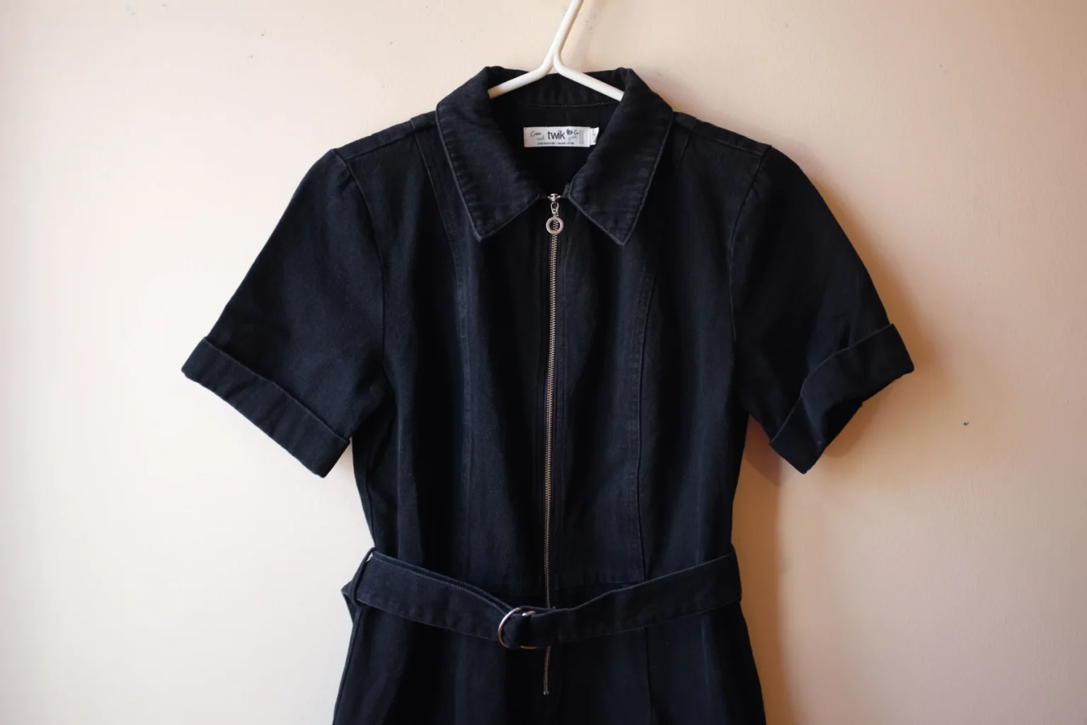 Image for Robe en jeans avec zip