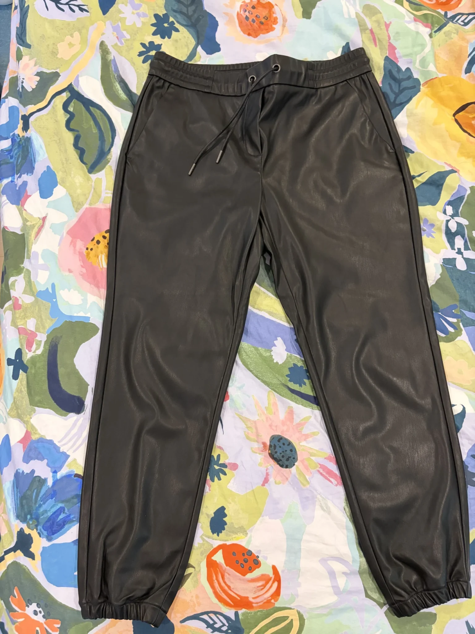 Featured image for Faux leather trousers RWco